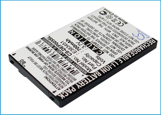 700mAh E383451 Battery for DORO 324, Easy5, Easy5V, HandleEasy 324GSM, HandlePlus 324GSM, Matra 324GSM-SMAVtronics
