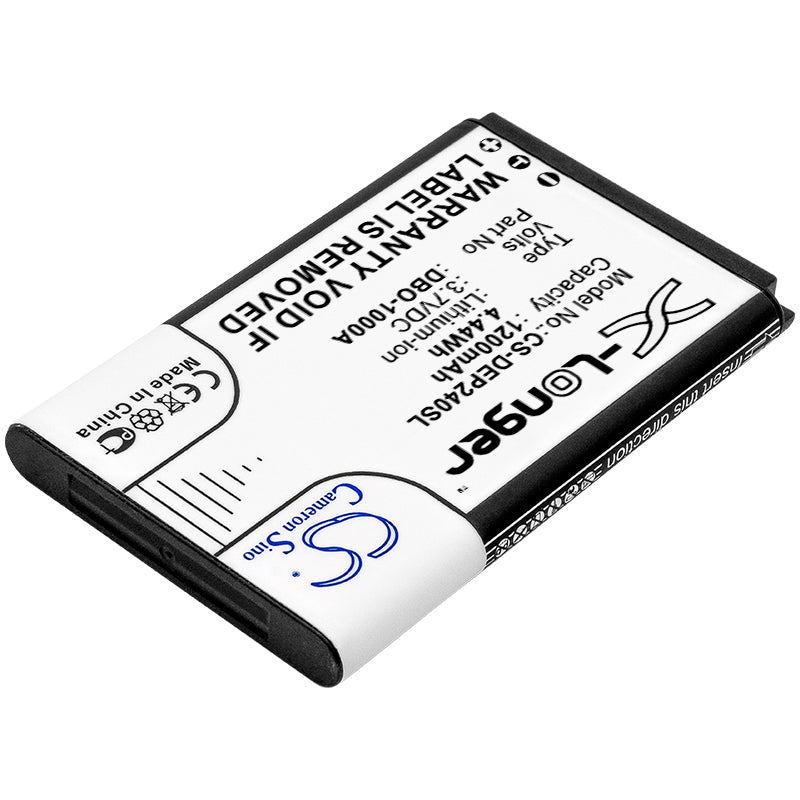 1200mAh DBO-1000A Battery for Doro 1370, 1372, 2404, 6040, 6060-SMAVtronics