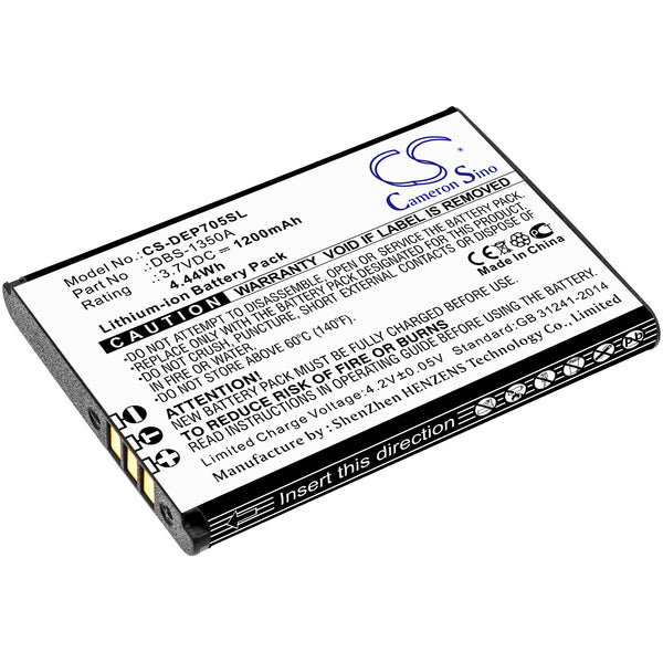 1200mAh DBS-1350A Battery for Doro SmartEasy 7050 Flip, 7060, 7070, 7441, DFC-0180