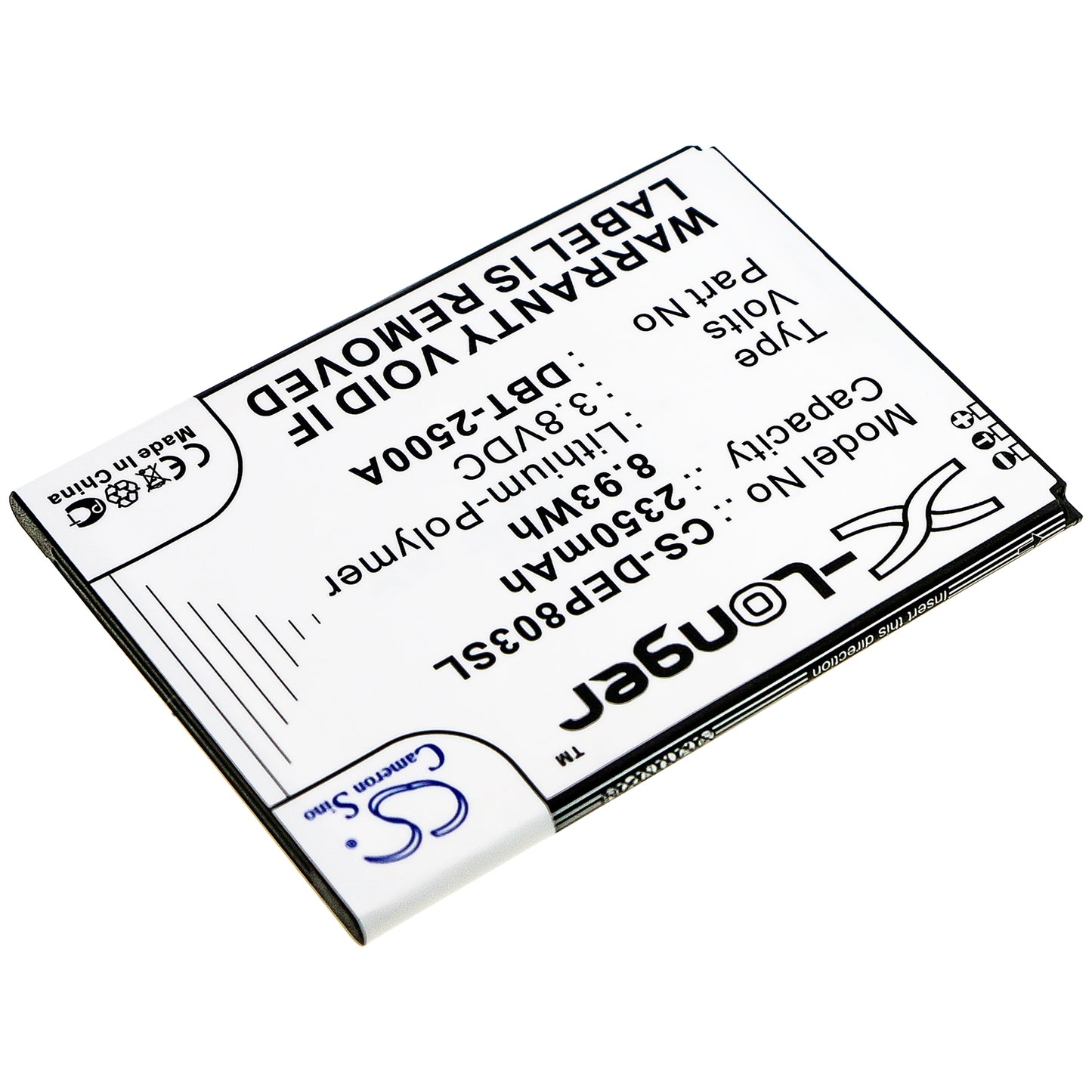 2350mAh DBT-2500A Battery for Doro 8035 DSB-0170-SMAVtronics