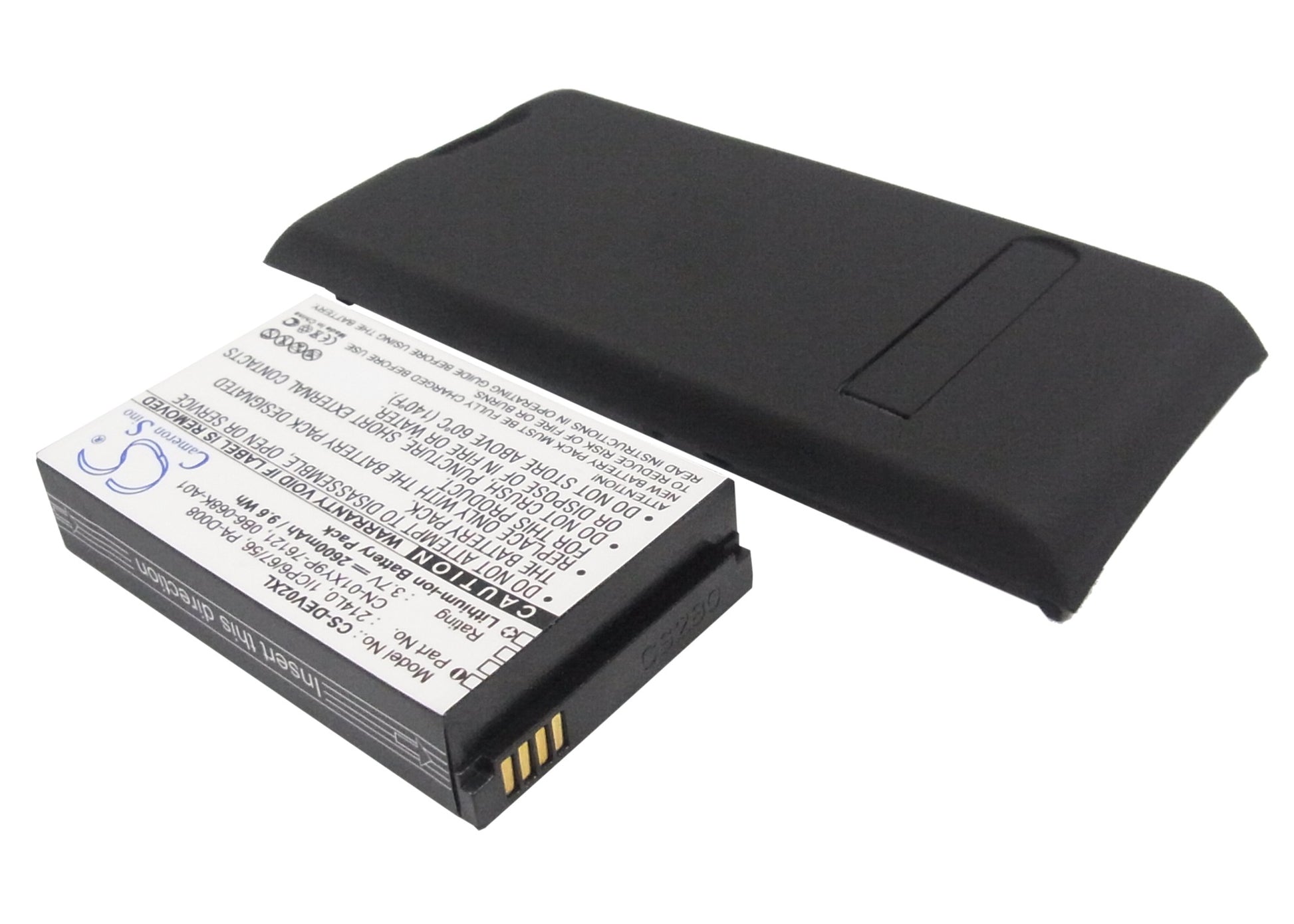 2600mAh cover + High Capacity Battery DELL Venue Pro, V02S-SMAVtronics