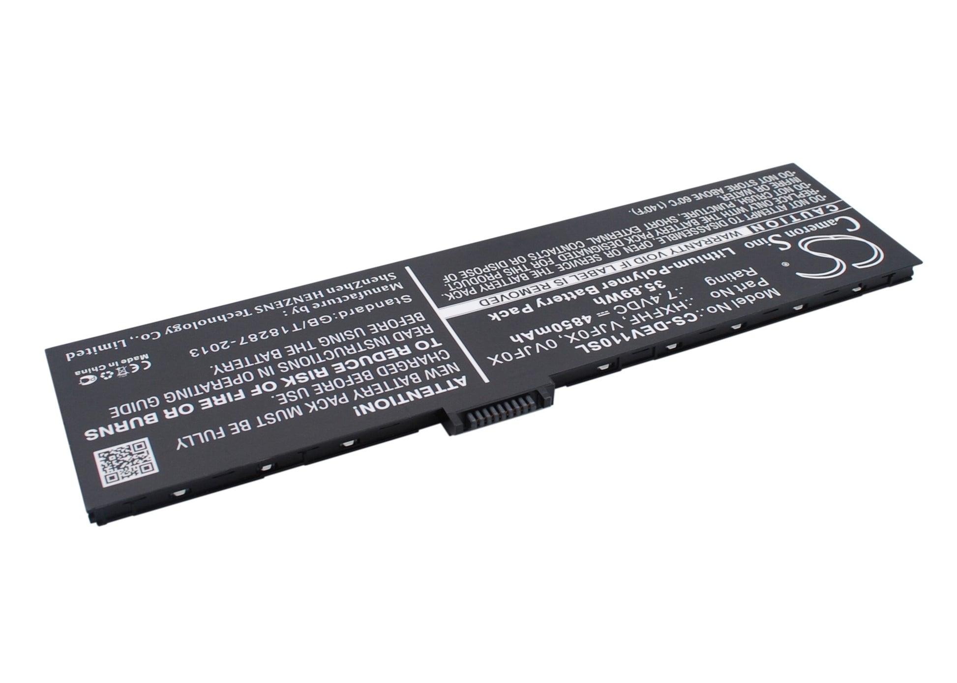 4850mAh 0VJF0X, HXFHF, VJF0X Battery for DELL Venue 11 Pro, Venue 11 Pro 7130 Junction, V11P7130, Pro11i-2501BLK-SMAVtronics