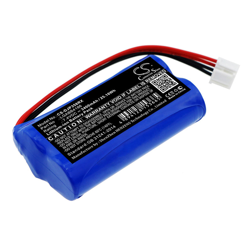 3400mAh LGABB4186, RC03012 Battery for DJI GL358WB, Phantom 3 4K, Phantom 3 Standard-SMAVtronics