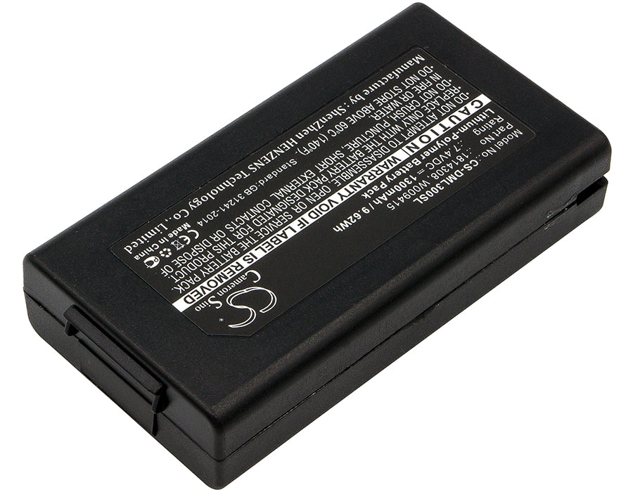 1300mAh 1814308, W009415 Battery Dymo LabelManager 500TS ,LM-500TS, Wireless PnP XTL 300-SMAVtronics