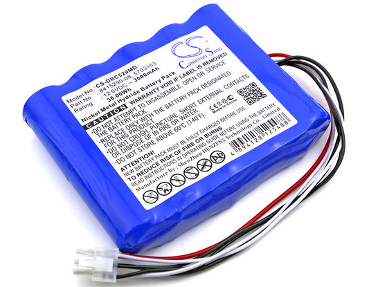 3000mAh 02271, 5703153, 5703153-05, 8415290-08, OM11759 Battery for Draeger Carina NIV Ventilator-SMAVtronics