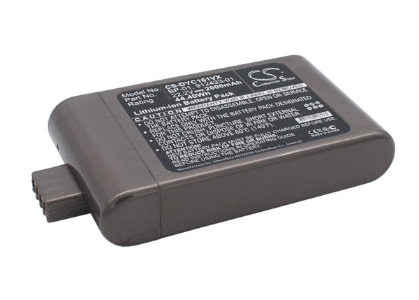 2000mAh Battery for Dyson D12, DC16, DC-16, DC16 Animal, DC16 Boat, DC16 Car, DC16 Handheld, DC16 Issey Miyake, DC16 Issey Miyake exclusive, DC16 Root 6