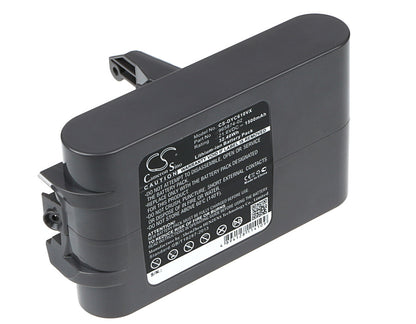 1500mAh 205794-01/04, 965874-02 Battery Dyson DC58, DC59, DC59, DC61, DC62, DC72, DC74, V6 Cordless-SMAVtronics