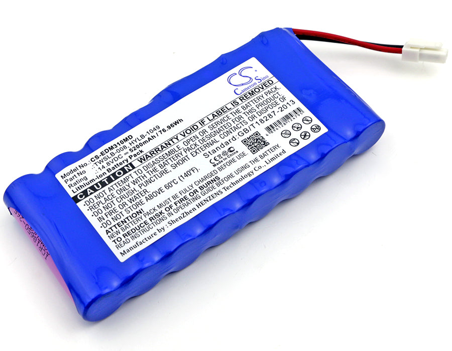 5200mAh TWSLB-008, HYLB-1049 Battery for Edan M3-SMAVtronics