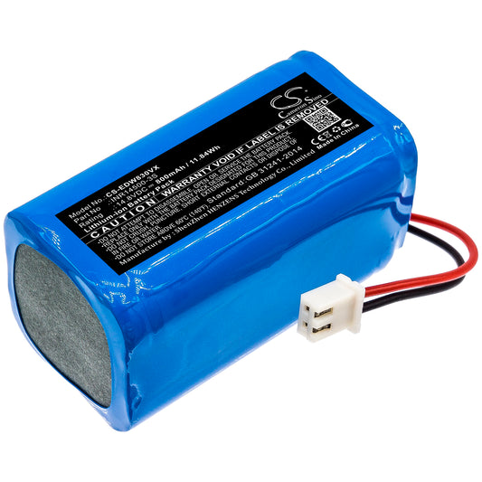 800mAh INR14500-3S Battery for Ecovacs W830, W830-RD, W830S, W836, W850, W855, W930, W950-SMAVtronics