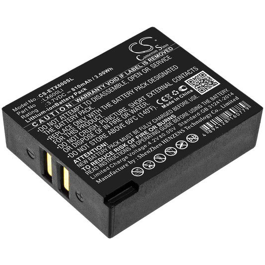 810mAh LX600LI Battery for Eartec UltraLite Hub Systems-SMAVtronics