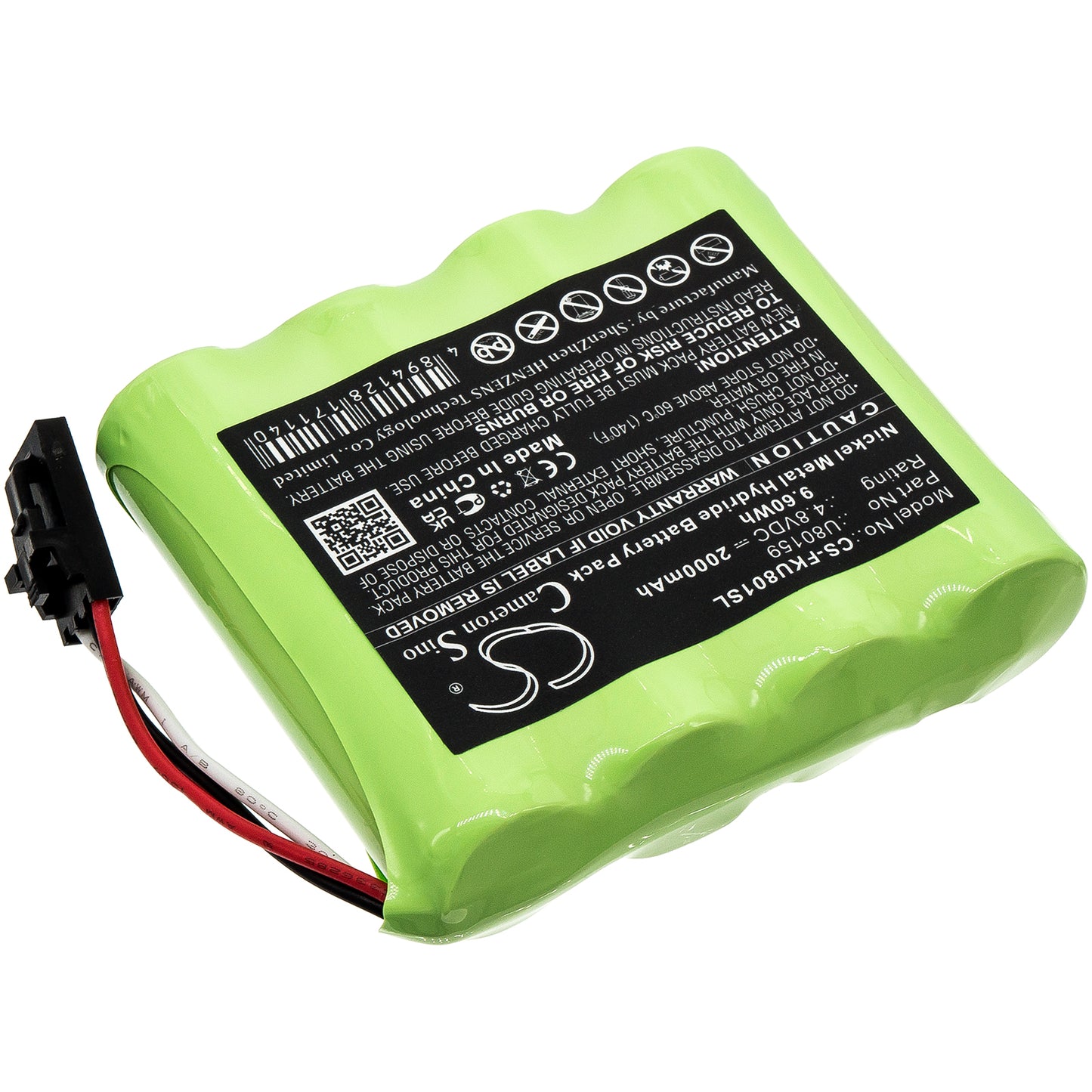 2000mAh U80159 Battery for Fluke 2411129-SMAVtronics