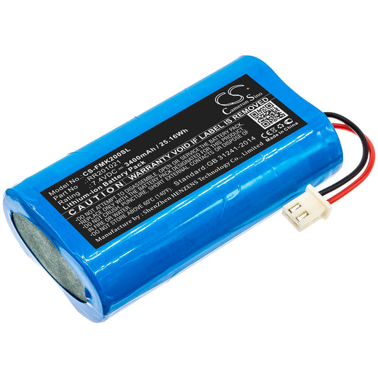 3400mAh RR201021 Battery for Fusion EasySplicer Infralan Splicer HS 15C, Infralan Splicer HS 15O, Splicer Easy Splicer mk2-SMAVtronics