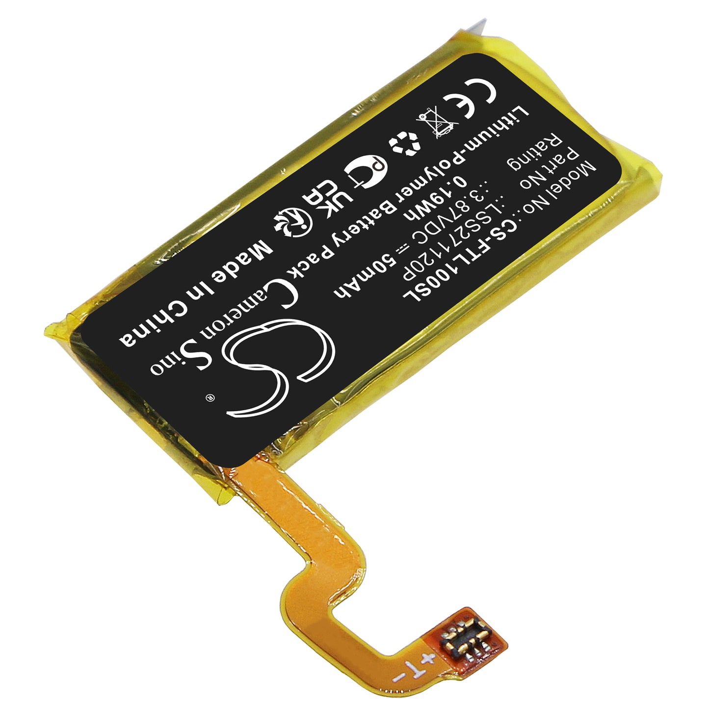 50mAh LSS271120P Battery for Fitbit Luxe-SMAVtronics
