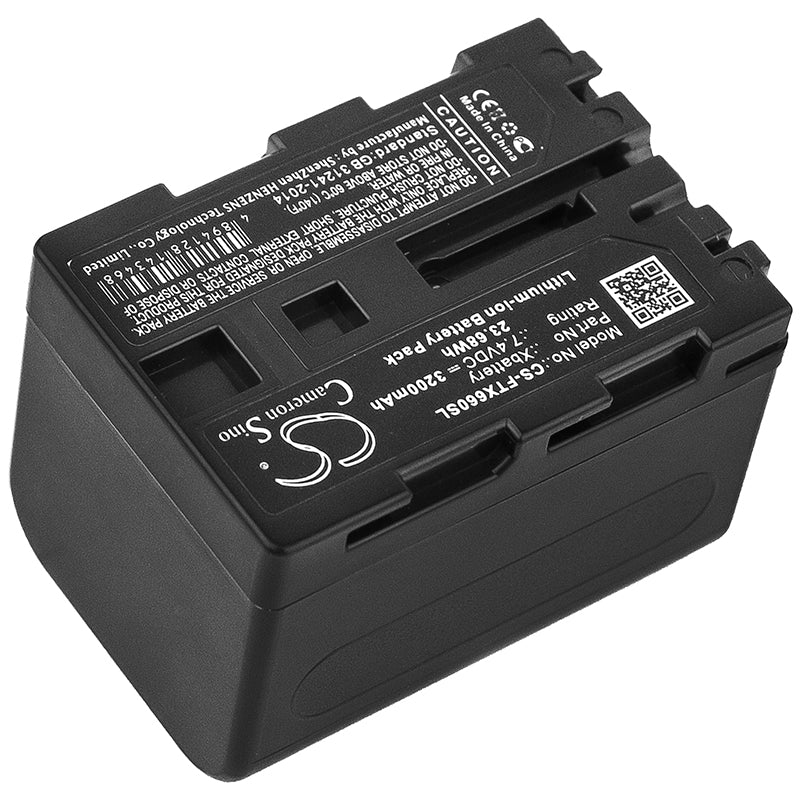 3200mAh Battery for Fluke TiX1000, TiX620, TiX640, TiX660-SMAVtronics