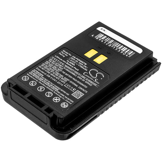 1750mAh SBR-28, SBR-28Li Battery Yaesu FT-4VE, FT-4VR, FT-4VX, FT-4XE, FT-4XR-SMAVtronics