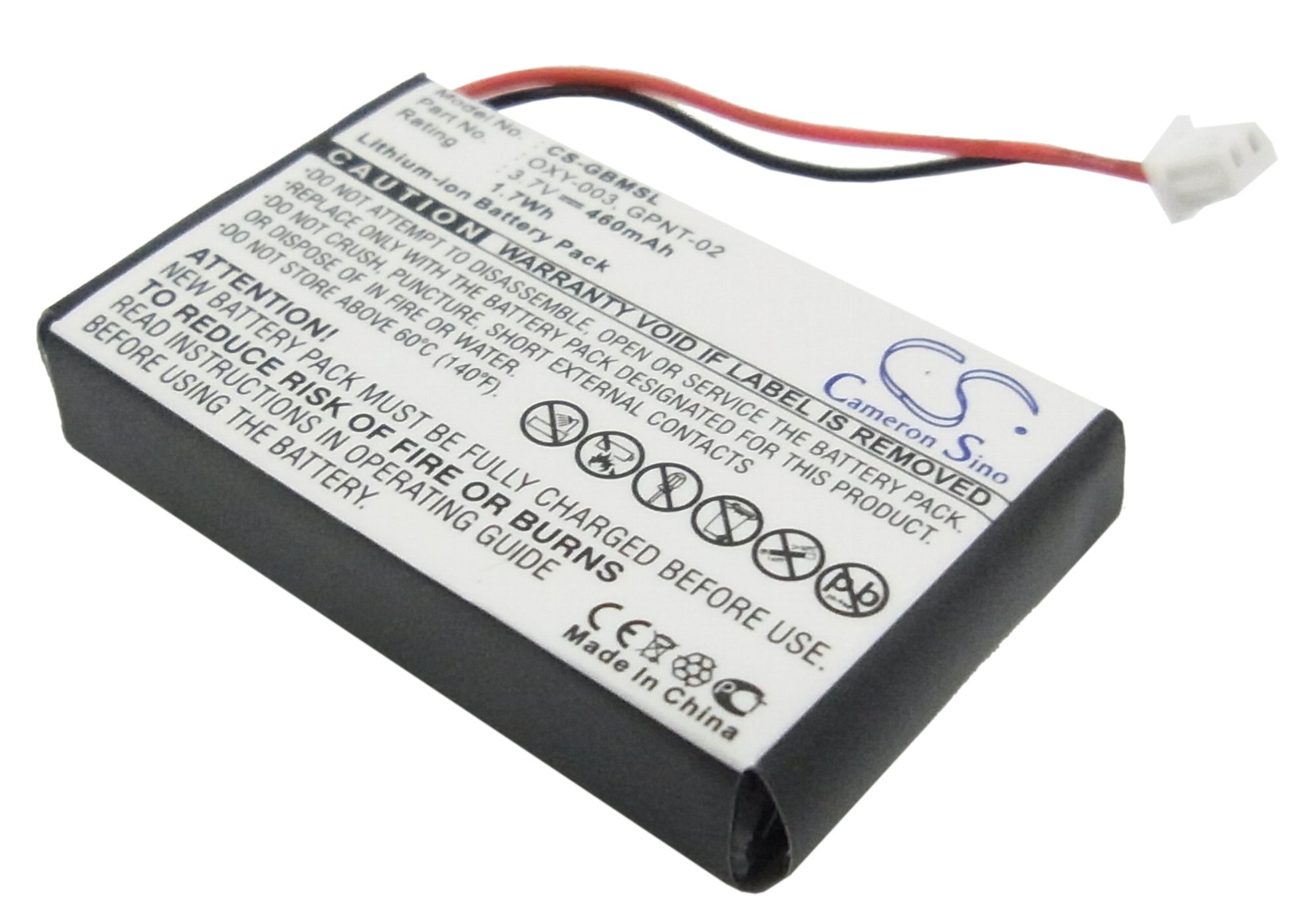 460mAh GPNT-02, OXY-003 Battery for Nintendo Game Boy Micro, OXY-001-SMAVtronics