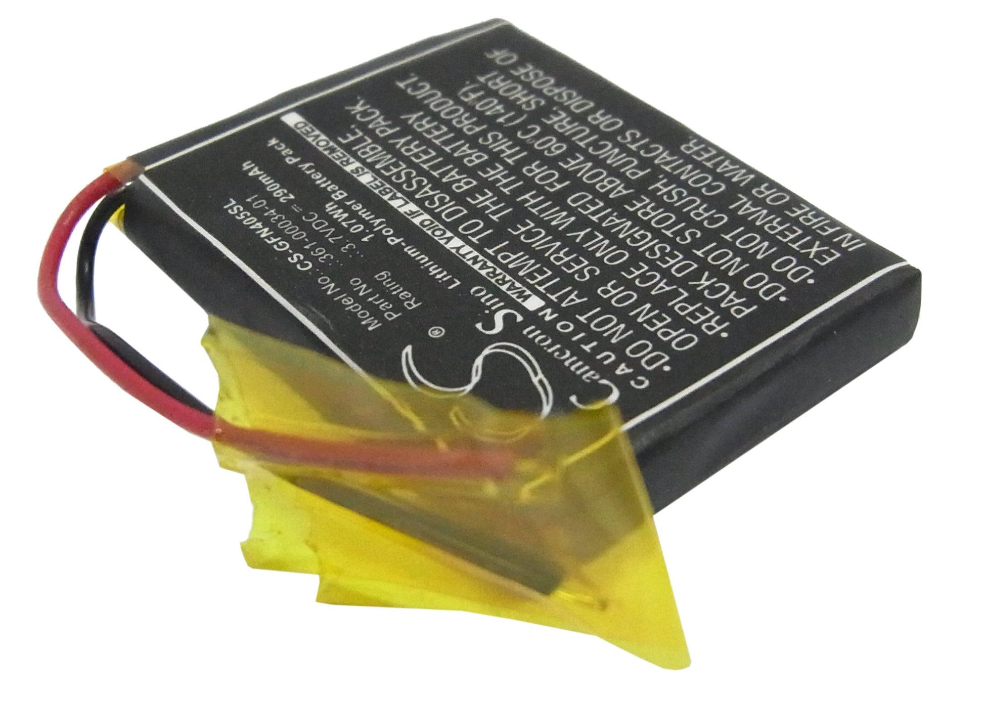 290mAh 361-00034-01 Battery for Garmin Foretrex 401, Foretrex 405, Foretrex 405cx-SMAVtronics