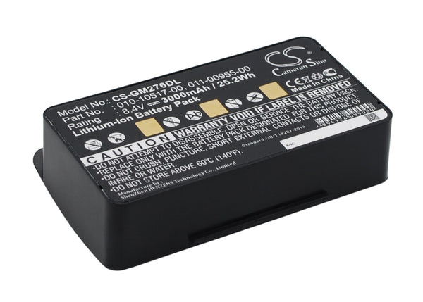 3000mAh High Capacity Battery for PDA-170LI Garmin 010-10517-00, 010-10517-01