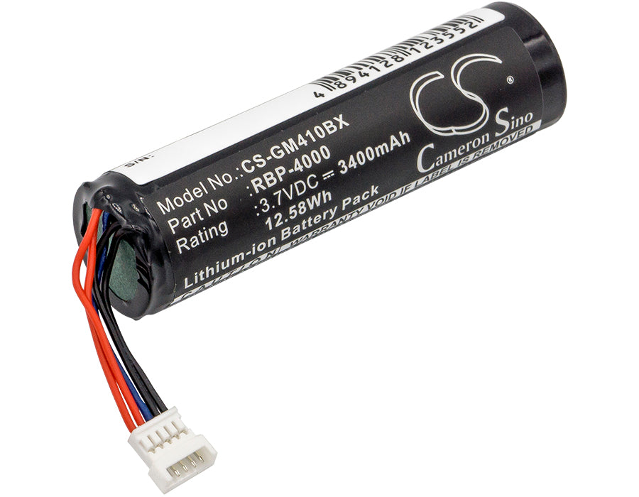 3400mAh 128000894, RBP-4000 High Capacity Battery for Datalogic GBT4400, GBT4430, GM4100, GM4100-BK-433Mhz, GM4130, GM4400, GM4430-SMAVtronics