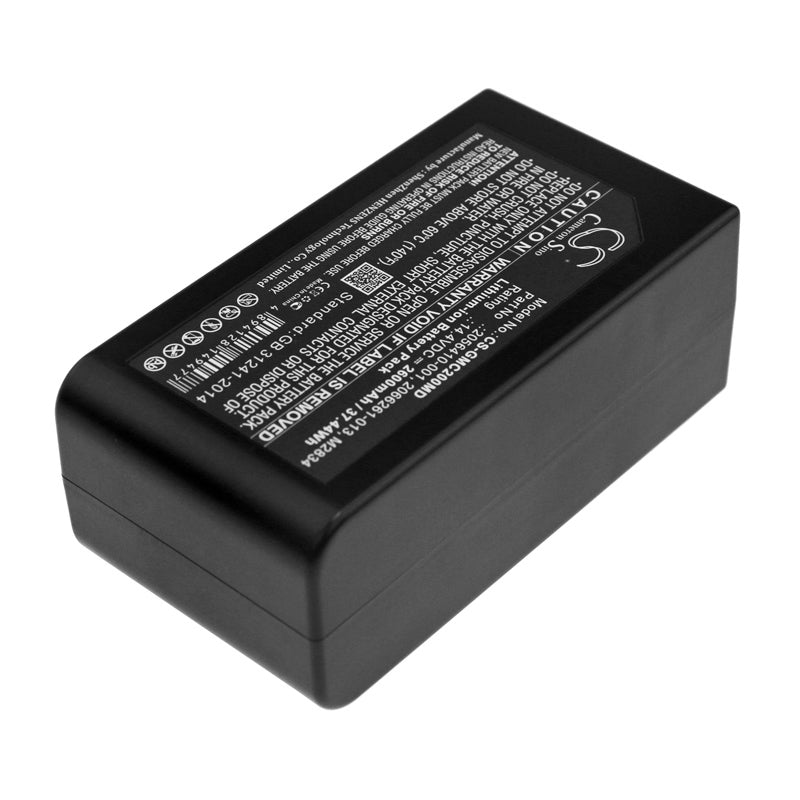 2600mAh 2056410-001, 2066261-013, M2834 Battery for GE MAC 2000, MAC 2000 EKG-SMAVtronics