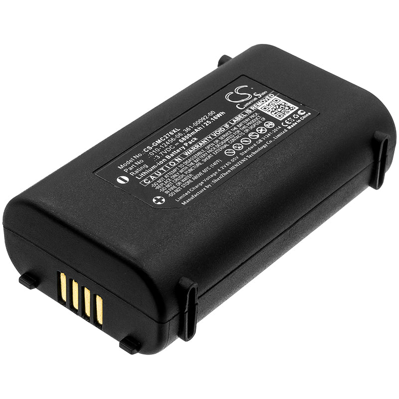 6800mAh 010-12456-06, 361-00092-00 High Capacity Battery for Garmin GPSMAP 276Cx-SMAVtronics