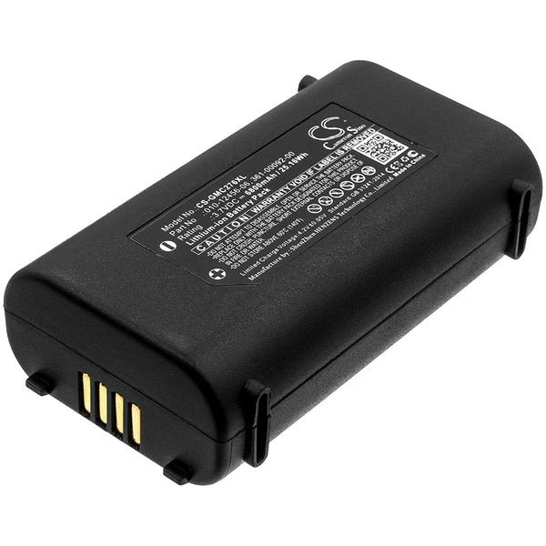 6800mAh 010-12456-06, 361-00092-00 High Capacity Battery for Garmin GPSMAP 276Cx