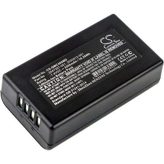 2200mAh 2030912-001, 2047357-001 Battery for GE MAC 400, MAC 600, MAC C3-SMAVtronics