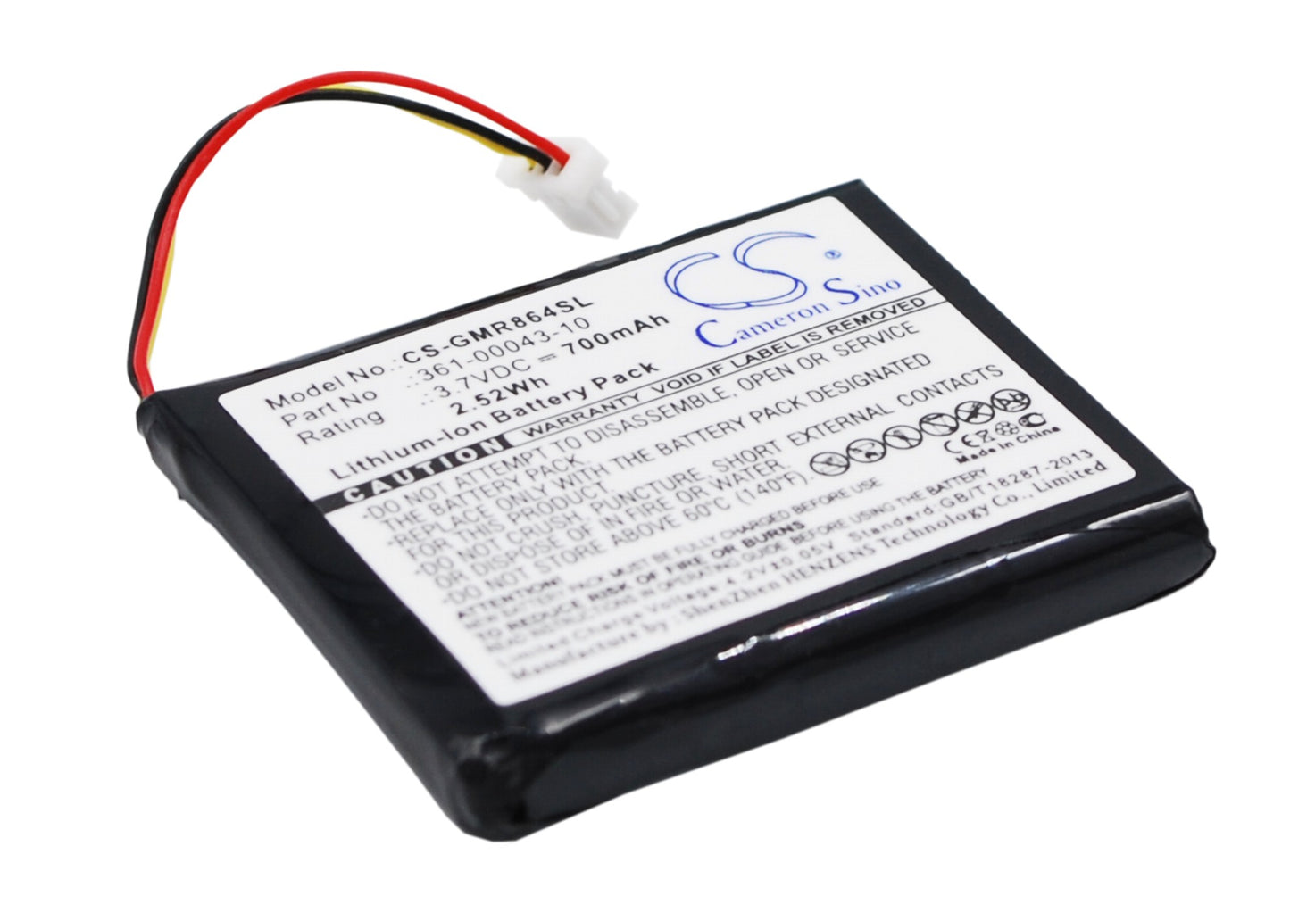 700mAh 010-01069-01, 010-11864-00, 361-00043-10 Battery for Garmin Delta, Delta Upland, Delta Upland handhelds-SMAVtronics