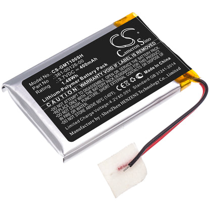 400mAh 361-00126-00 Battery for Garmin 010-02357-00 Tactix Delta-SMAVtronics