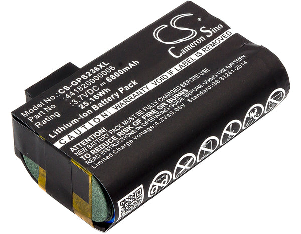 6800mAh 441820900006 High Capacity Battery for ADIRPRO PS236B, GETAC PS236, PS336, NAUTIZ X7