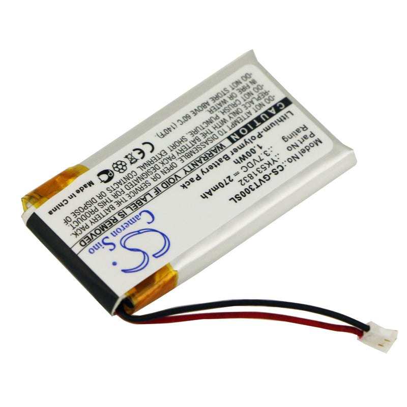 270mAh YK531832 Battery for Golf Buddy VT3 GPS Rangefinder-SMAVtronics