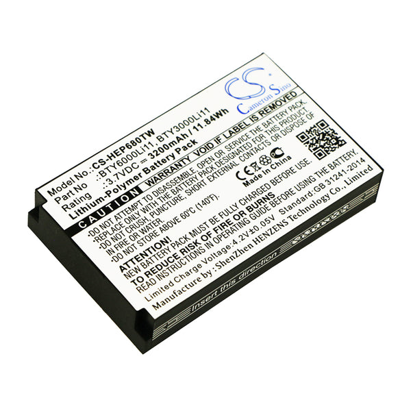 3200mAh BTY3000Li11, BTY6000Li11 Battery for Huawei EP680