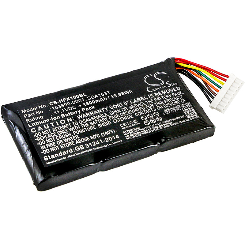 1800mAh 163890-0001, SBA163T Battery for HONEYWELL Marathon FX1, Marathon LXE-SMAVtronics