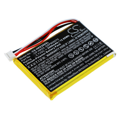 3500mAh CP-HK03, GSP805070 High Capacity Battery for Harman Kardon Esquire 2-SMAVtronics