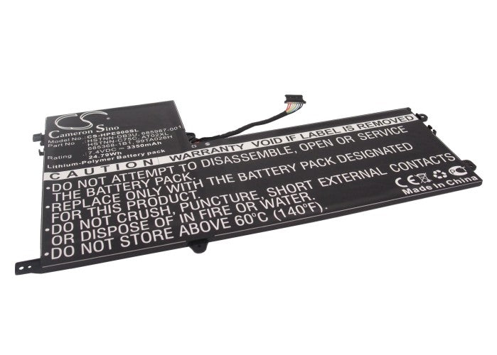 3350mAh HSTNN-DB3U Li-Polymer Battery for HP AT02025XL, D3H85UT, D7X24PA Tablet-SMAVtronics