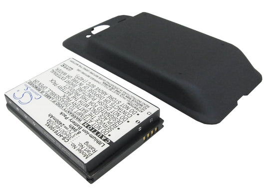 2400mAh High Capacity Battery with cover for HTC EVO Shift 4G-SMAVtronics