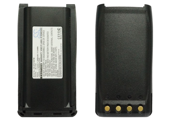 1600mAh BL1703 Li-ion Battery HYT TC-700, TC-700U, TC-780-SMAVtronics