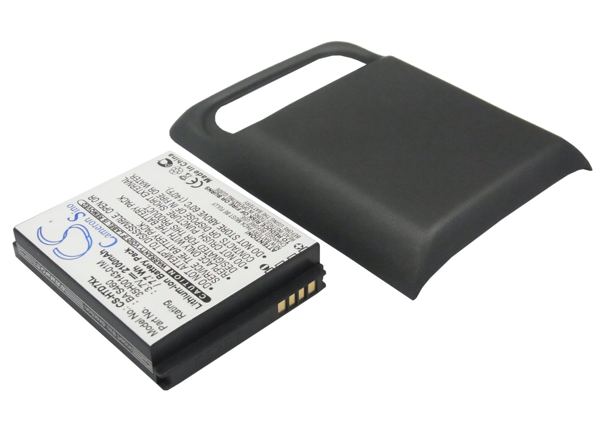 2100mAh High Capacity Battery with cover HTC HD7-SMAVtronics