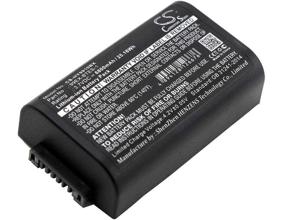 6800mAh 99EX-BTEC-1, 99EX-BTES-1 High Capacity Battery for Honeywell Dolphin 99EX, 99EX-BTEC, 99EXhc, 99GX-SMAVtronics