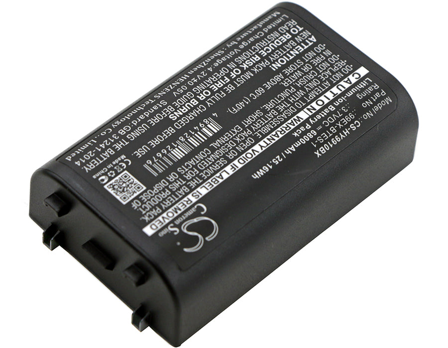 6800mAh 99EX-BTEC-1, 99EX-BTES-1 High Capacity Battery for Honeywell Dolphin 99EX, 99EX-BTEC, 99EXhc, 99GX-SMAVtronics