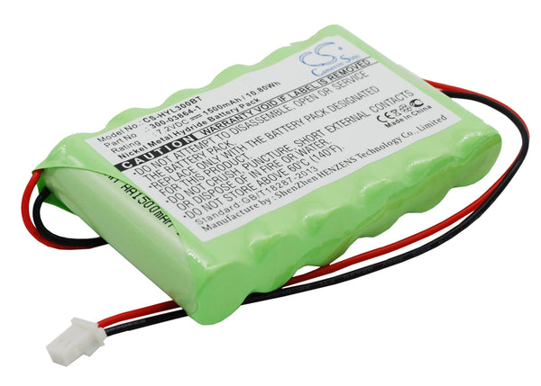 1500mAh 300-03864-1 Battery for ADT WALYNX-RCHB-SC, Lynx Alarm Security Panel, Pulse TS Keypad