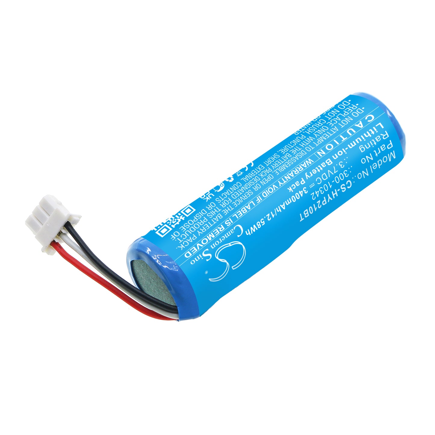 3400mAh 300-10342 High Capacity Battery for Honeywell PROSIXC2W Resideo Home Hardwire To Wireless Translator-SMAVtronics