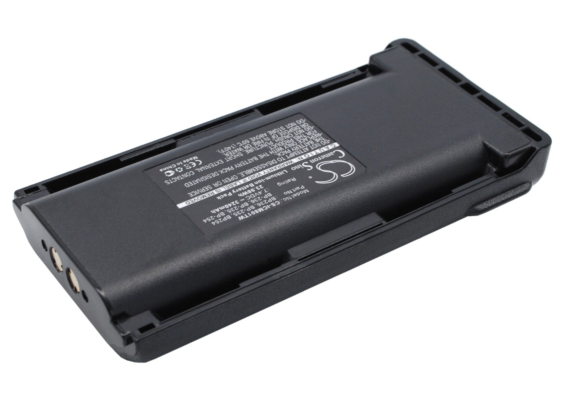 3240mAh Battery for ICOM IC-F80, IC-F80DS, IC-F80DT, IC-F80T, IC-F9011-SMAVtronics