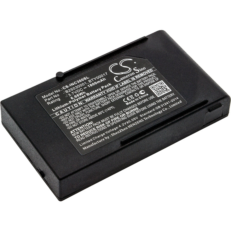 1800mAh B25030001, BTY00017 Battery for Ingenico DB Cox3-SMAVtronics