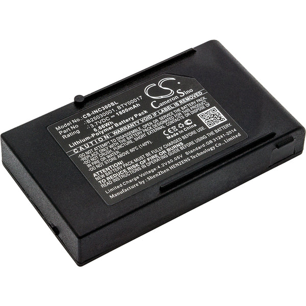 1800mAh B25030001, BTY00017 Battery for Ingenico DB Cox3