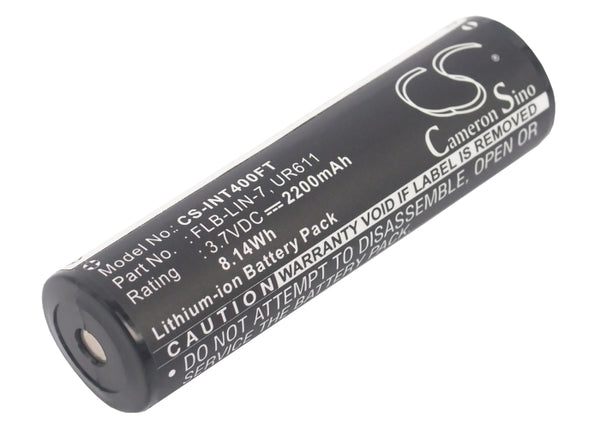 2200mAh FLB-LIN-7 Battery for INOVA T4, T4 Lights, UR611, Dualie Rechargeable LED Flashlight