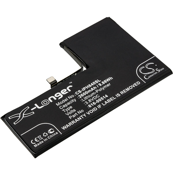 2600mAh 616-00514 Battery for Apple iPhone Xs, A1920, A2097, A2098, A2099, A2100, iPhone 11.2