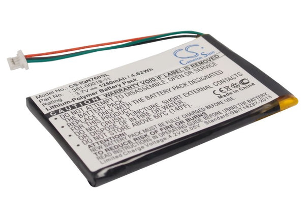 Replacement 361-00019-11 Battery for Garmin Nuvi 760T
