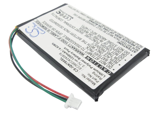 1250mAh EC36EC4240878 Battery for Garmin Nuvi 780, Nuvi 780T, Nuvi 785, Nuvi 785T-SMAVtronics