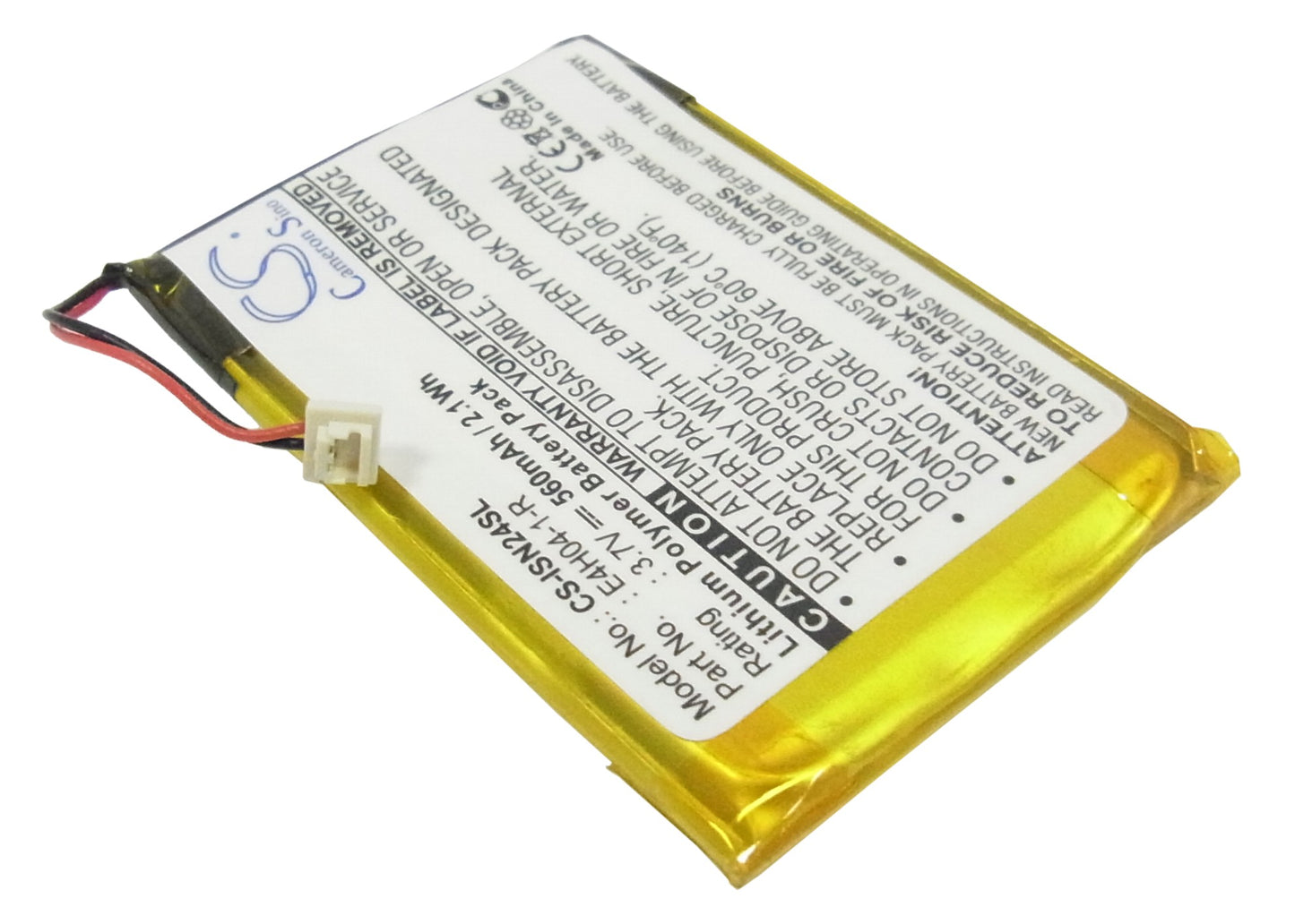 560mAh E4H04-1-R Battery for INSIGNIA NS-4V24, NS-8V24-SMAVtronics